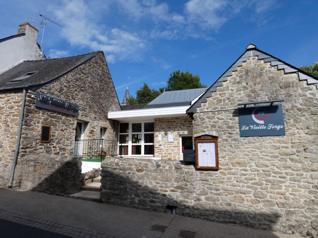 La Vieille Forge - Restaurant Entrée rue - Mesquer-Quimiac