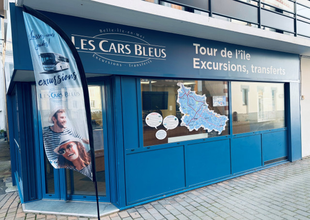 Les Cars Bleus-Locatourisle - Agence des Cars Bleus - Belle-Ile-en-Mer