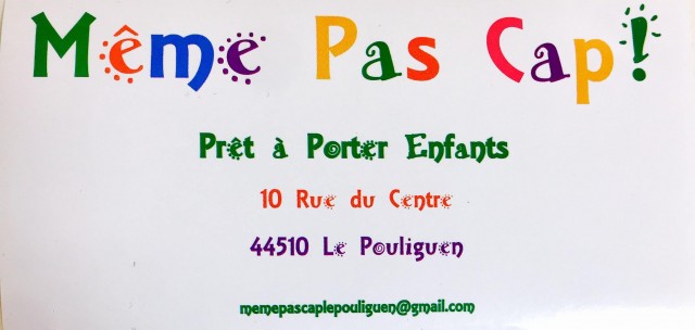 Même pas Cap Prêt à porter enfants Le Pouliguen