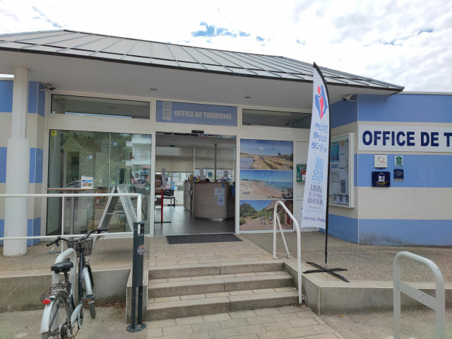 Office de Tourisme - Extérieur - Mesquer-Quimiac - Vitrophanie 2022