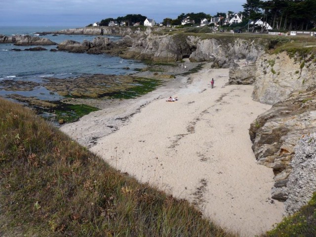 Plage de Convert au Pouliguen, vue d'ensemble