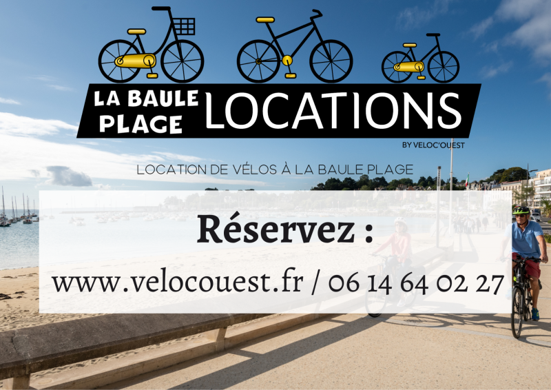 01 - La Baule Lajarrige Plage - Location de Vélos - Véloc'Ouest