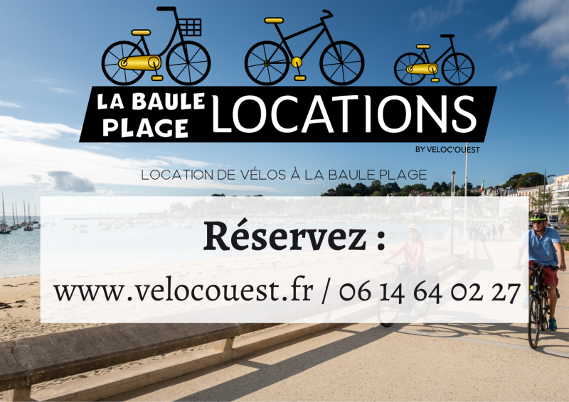 La Baule Lajarrige Plage - Location de Vélos - Véloc'Ouest