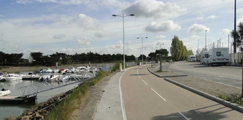 Aire de repos pour camping-cars à La Baule