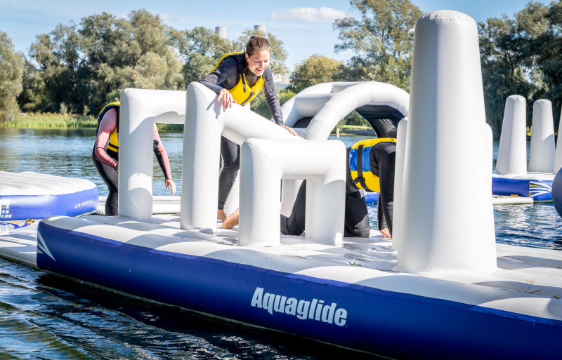 Aqua park géant Espace Quilly