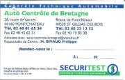 Auto contrôle de Bretagne