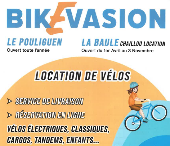 Bikevasion - Chaillou Location - La Baule