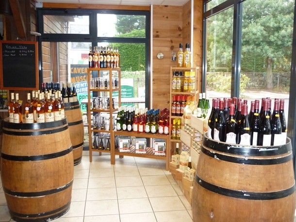 Guérande, Caveau du Musacadet, vente de vins