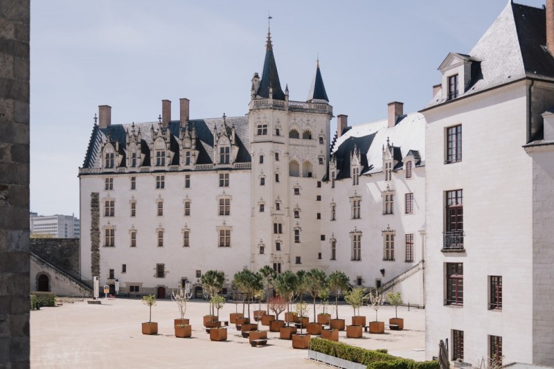 Château des Ducs de Bretagne - Le Jardin d'Anne de Bretagne - Le Voyage à Nantes