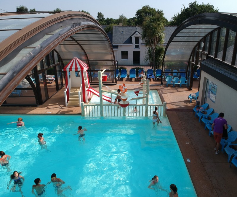 Pornichet - Camping Les Forges - Piscine familiale couverte