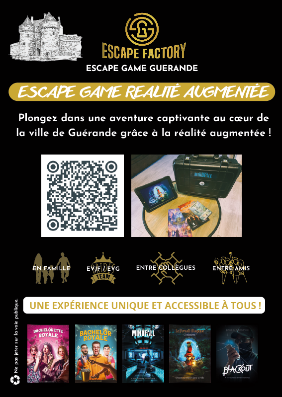Escape Factory - Guérande - En réalité augmentée