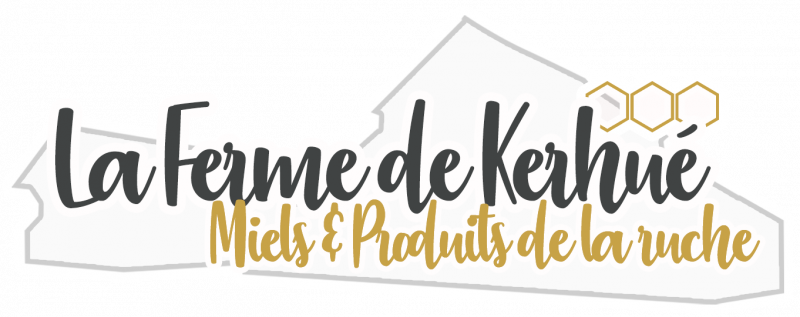 La ferme de Kerhué - Miel et Produits de la ruche - Logo - Apiculteur de Mesquer