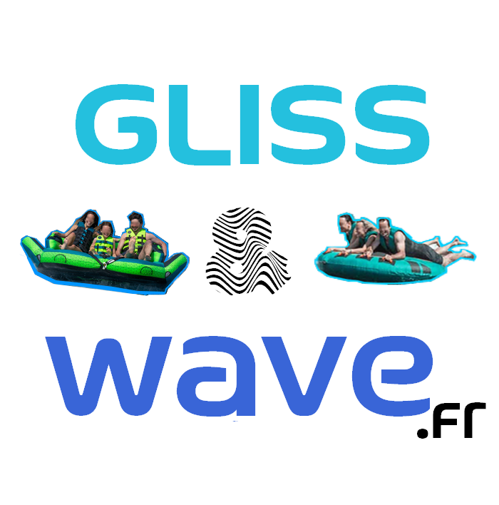 LOGO Gliss & Wave La Turballe bouée tractée