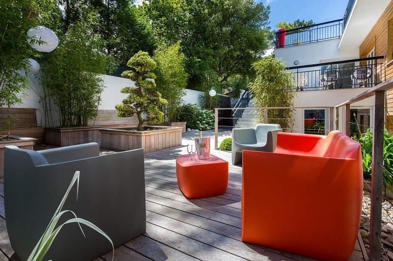 Hôtel Garden-spa - terrasse - La Baule