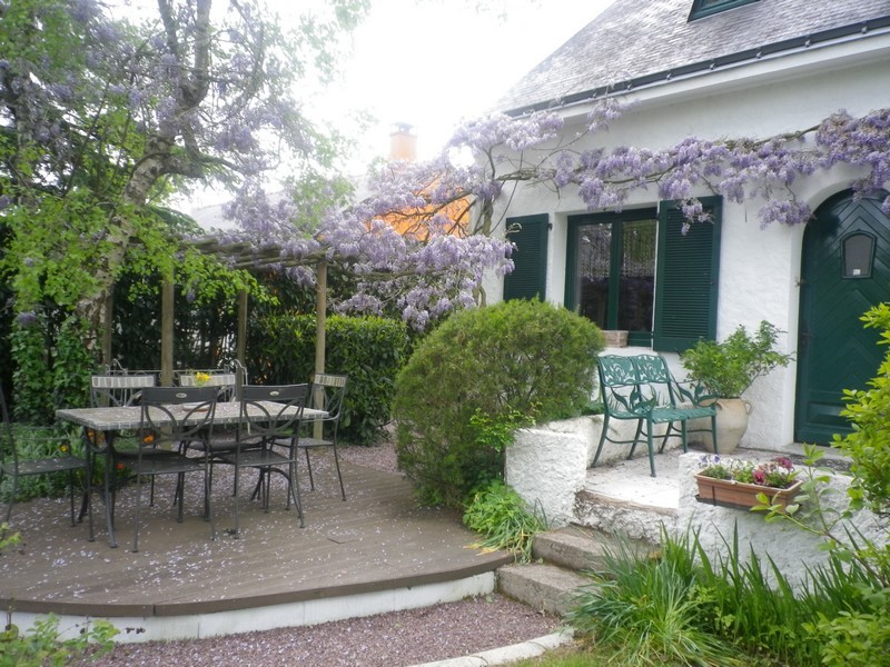 Jardin fleuri Chambres d'hôtes M. Halgand - La Chapelle des Marais