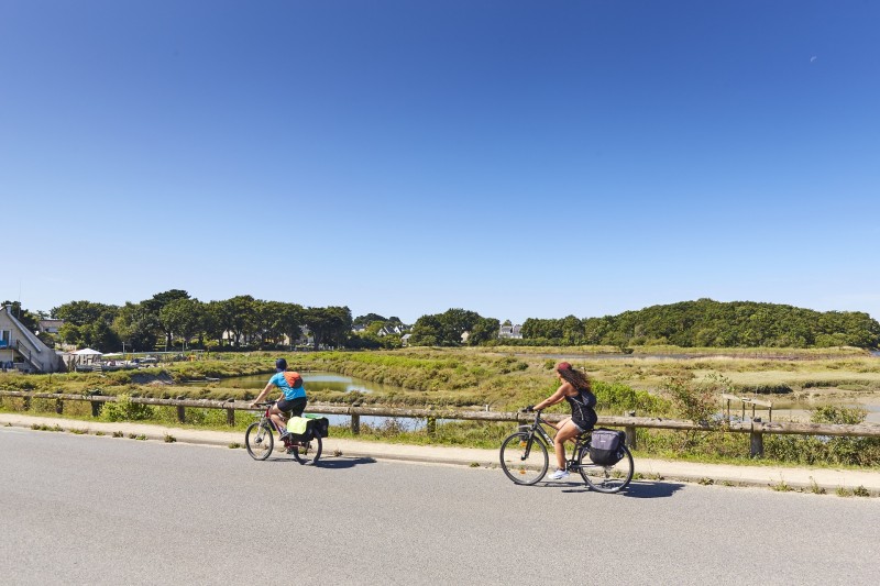 Kercabellec à vélo - Mesquer Quimiac