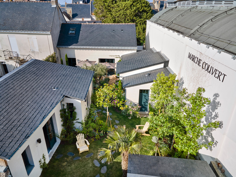 La Maison du Traict - Vue drone - Le Croisic