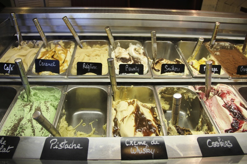 Le-pole-nord-glacier-gaufres-piriac-sur-mer-parfums-originaux