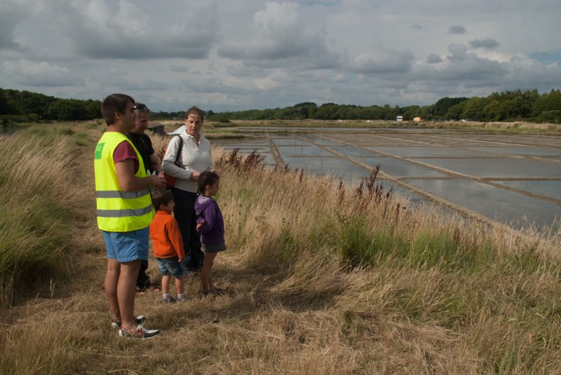 Les Amis des Sites de Mesquer - visite de saline 