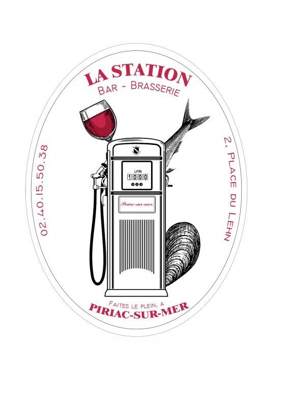 Logo Brasserie La Station - Piriac sur Mer