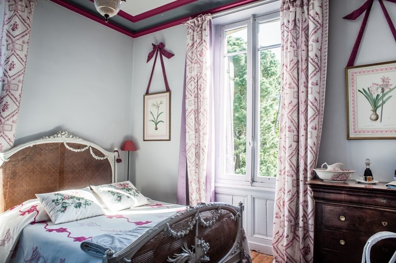 Maison d'hôtes La Guérandière - Guérande - Chambre rose