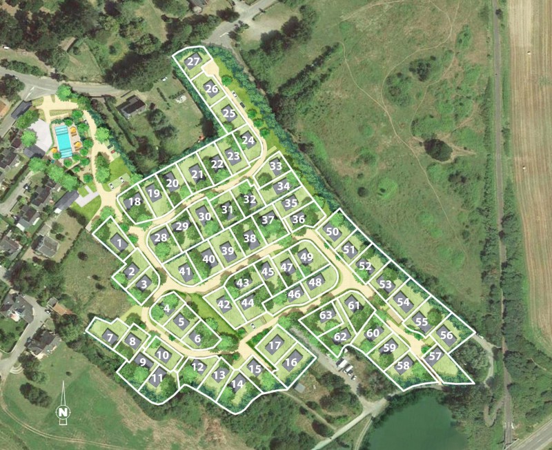 Nature & Résidence Village - Les Cottages de la Baule - Guérande - Plan du site