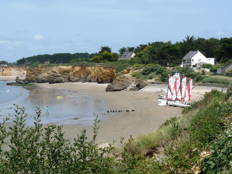 Poudrantais beach