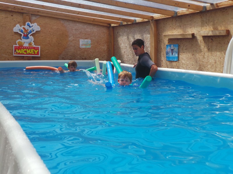 Piscine - Club de plage les Mouettes - plage de Sorlock à Mesquer - Mesquer-Quimiac