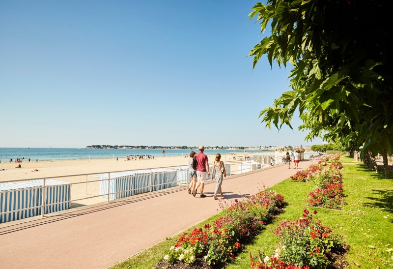 Visite Plage  Beno t  Plage  et dune  LA BAULE 