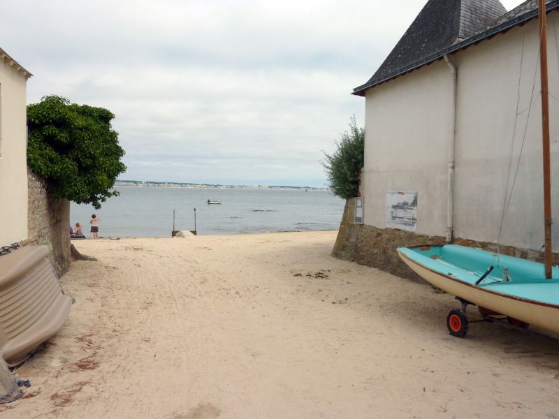 Plage de l'Anse de Toullain au Pouliguen, accès à la plage