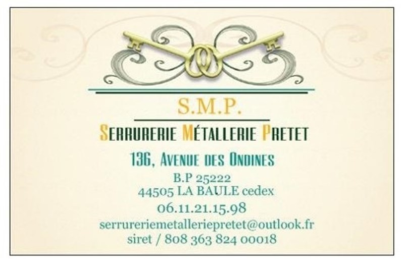 S.M.P-Sérrurerie Métallerie Prétet-La Baule