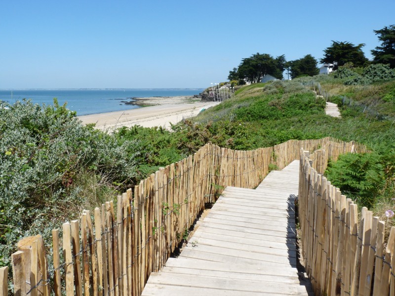 Sentier côtier plage Maresclé
