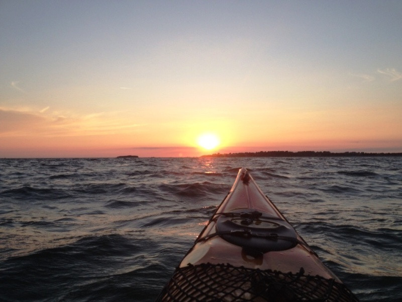 Sortie kayak de mer au coucher du soleil - Au fil des eaux - Arzal