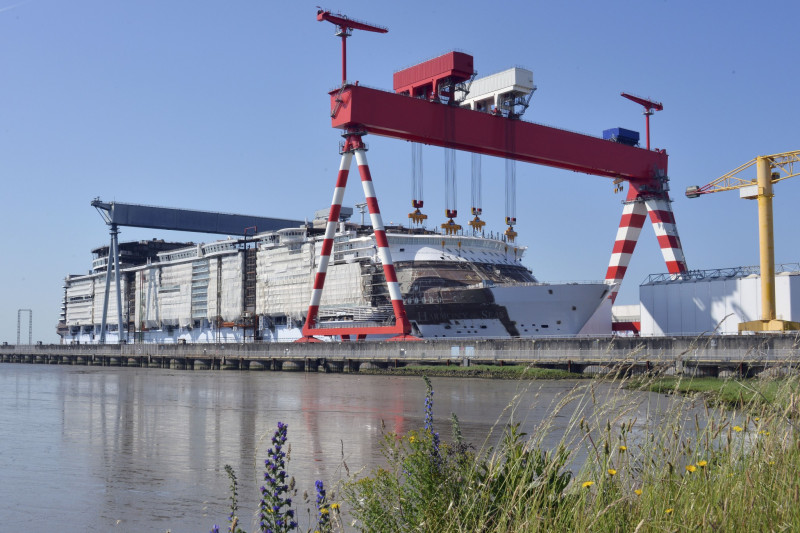 Visite chantiers navals Saint-Nazaire