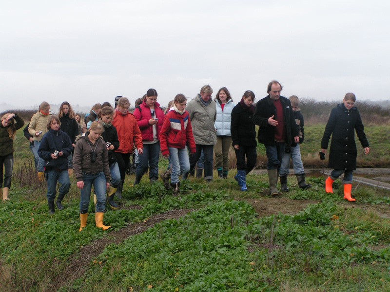 Nicolas Arnould - Visite saline groupe scolaire - Mesquer Quimiac