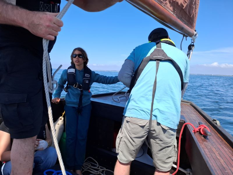 Voilier Gwennili - Sorties initiation à la voile - Port de Tréhiguier - Pénestin