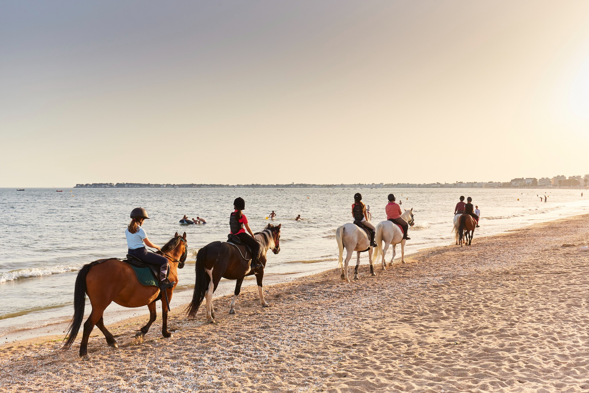 Balade à cheval - Baie de La Baule - © Alexandre Lamoureux