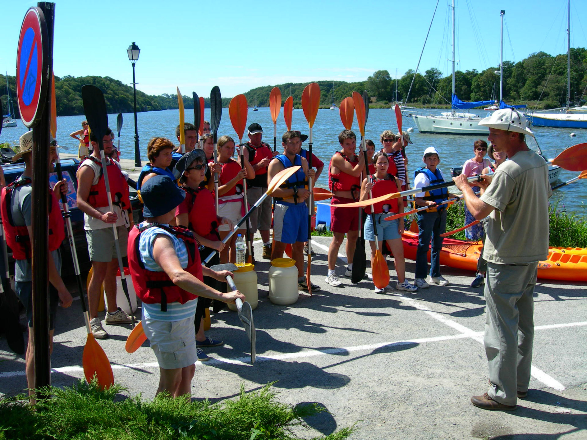 Blaise, loueur de canoes mais pas que à Arzal  - Kayak aventure - © Blaise Mamet