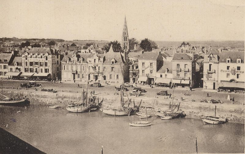 Carte postale ancienne - Vue générale du Pouliguen - © Archives municipales du Pouliguen