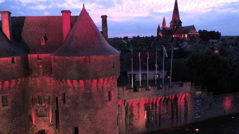 Guérande by light - Mairie de Guérande - © Mairie de Guérande