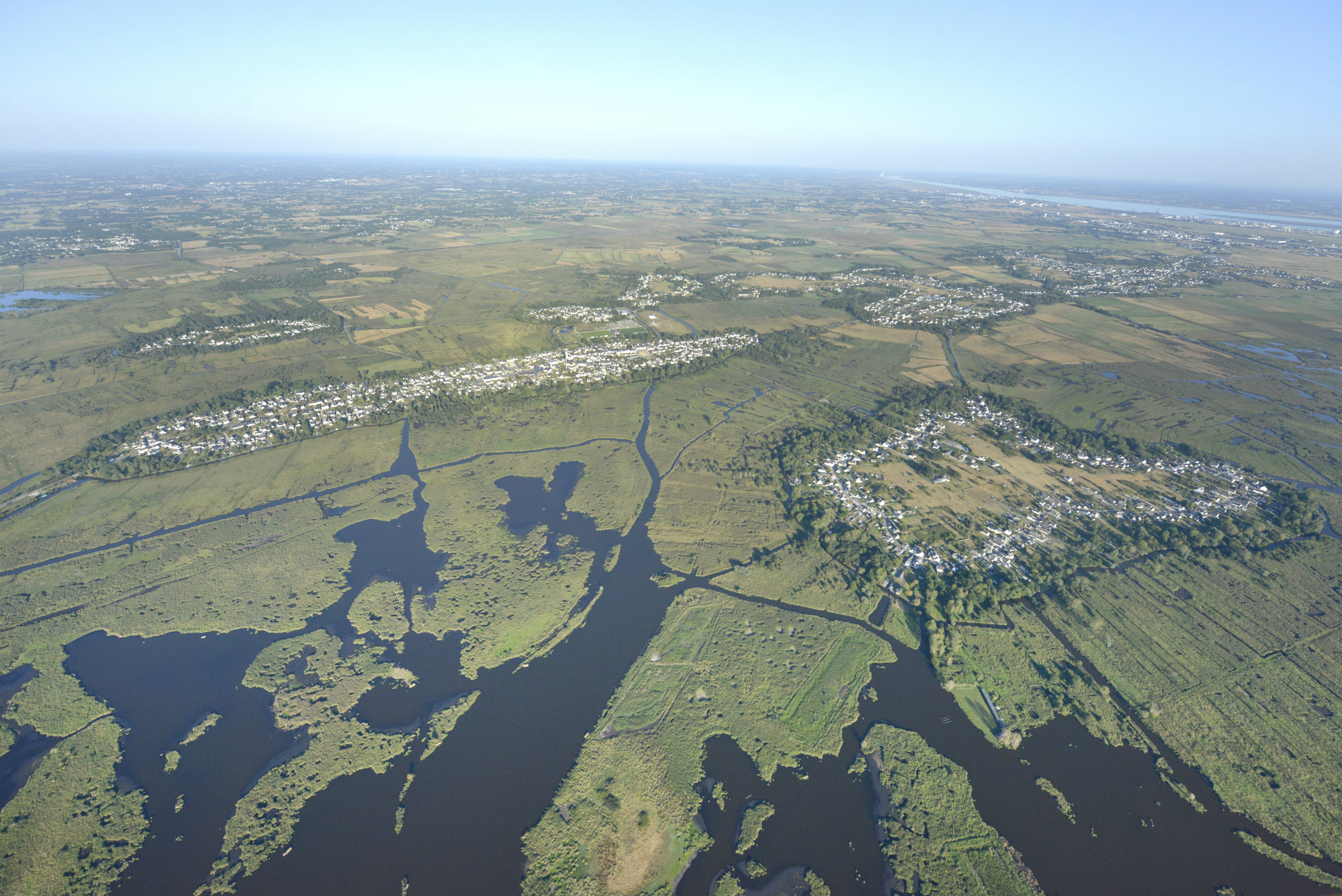 La Brière des îles vue du ciel - © T. Locquard