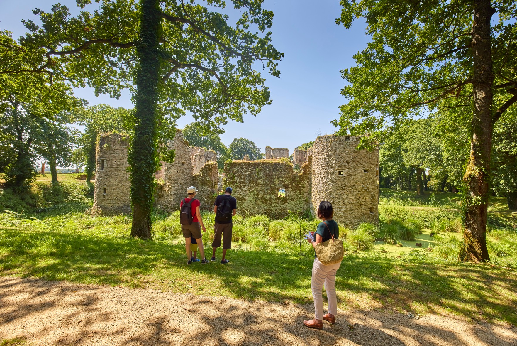 Le château de Ranrouët - © Alexandre Lamoureux