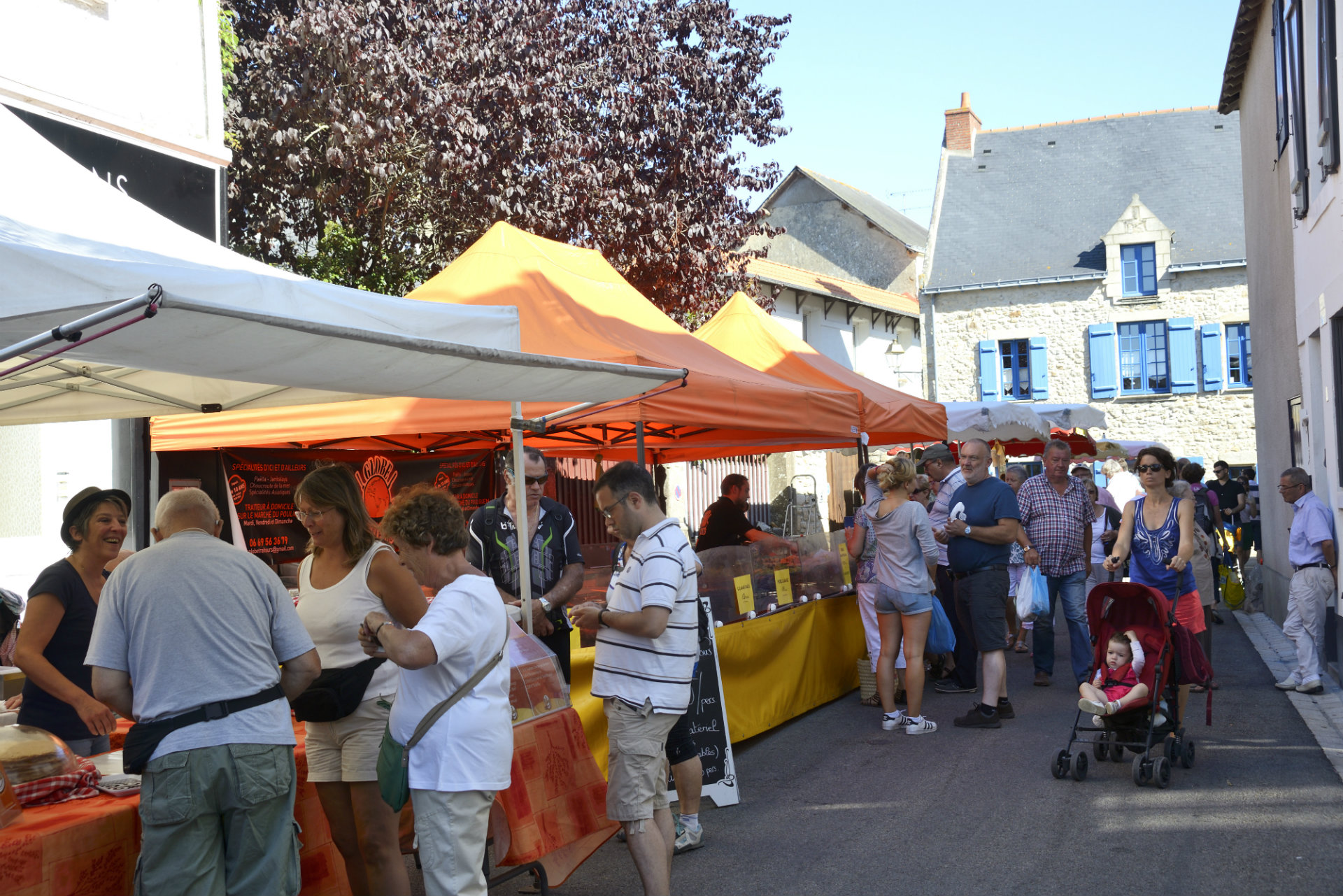 Der Markt von Le Pouliguen - © Patrick Gérard