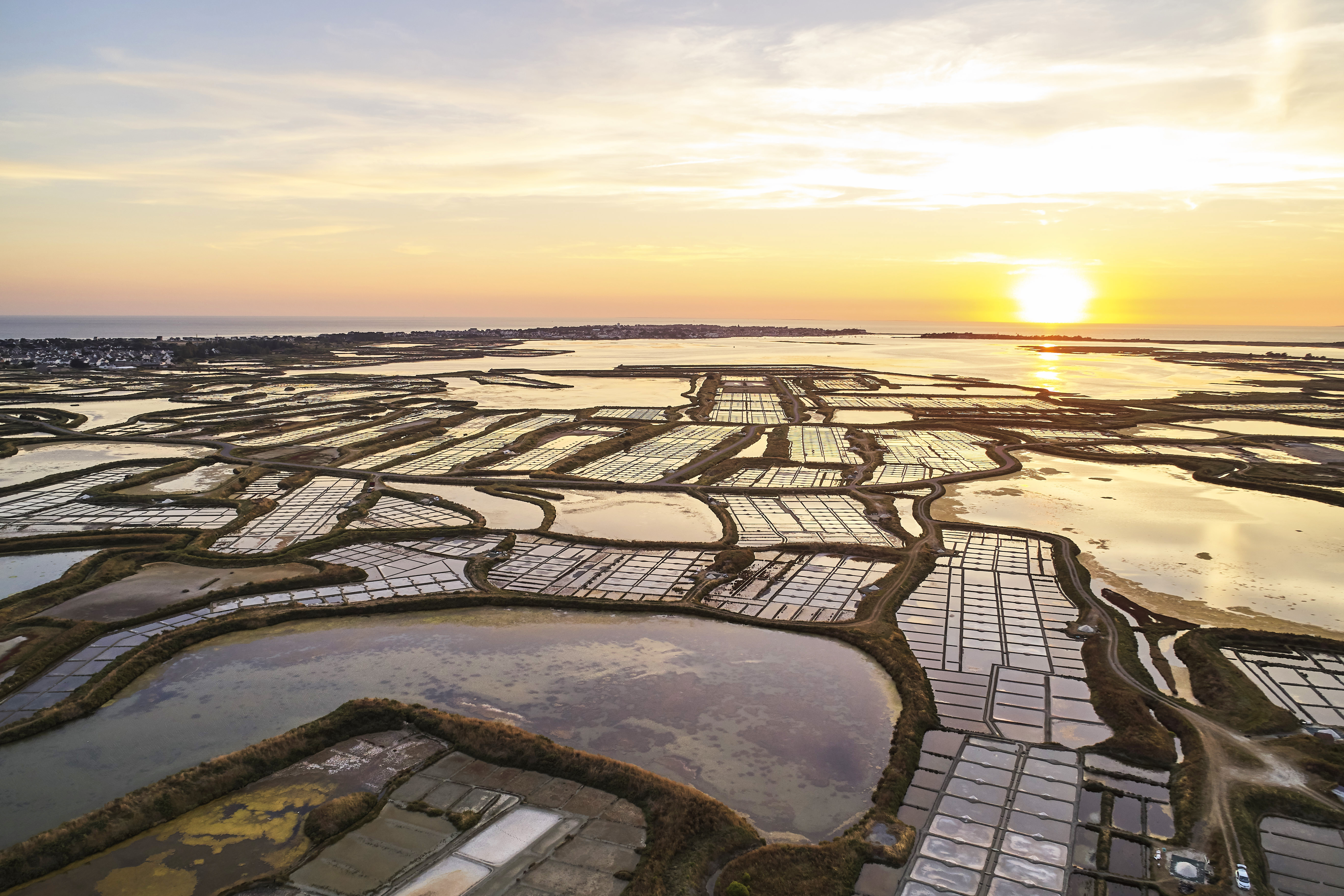 Les marais salants de Guérande - un site fragile - © Alexandre Lamoureux