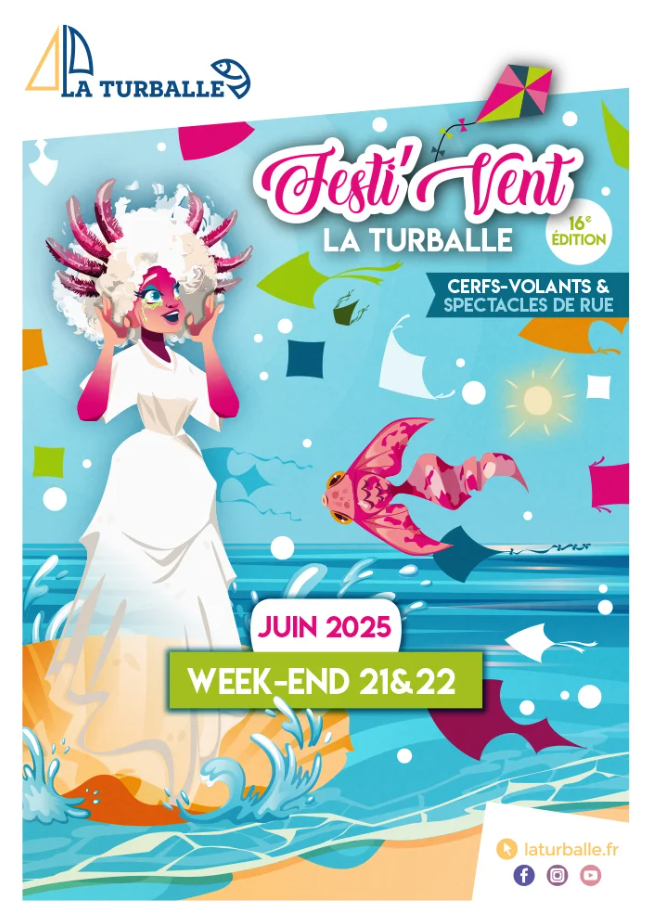 Affiche Festi'vent - La Turballe