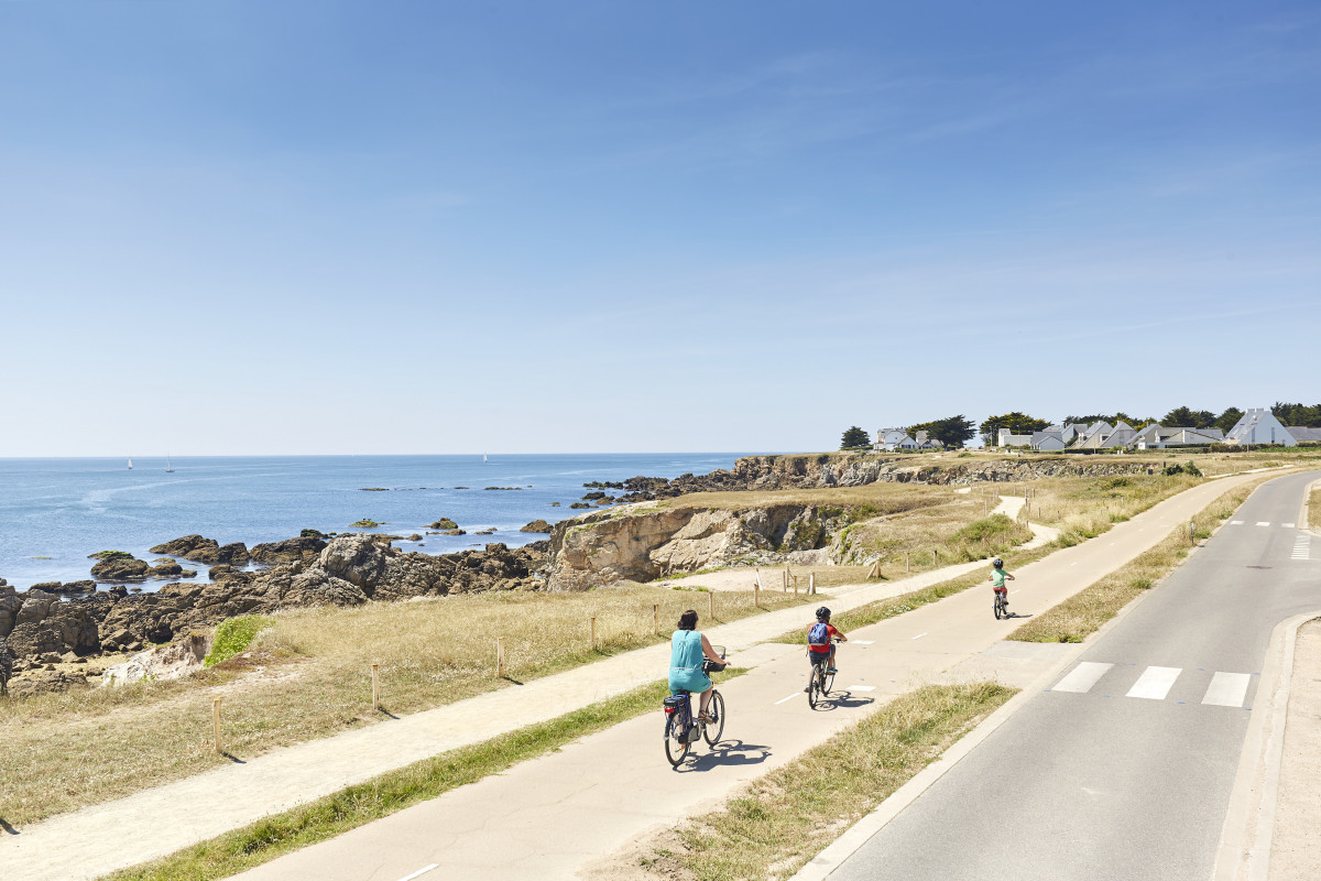 Balade à vélo - Côte sauvage du Pouliguen