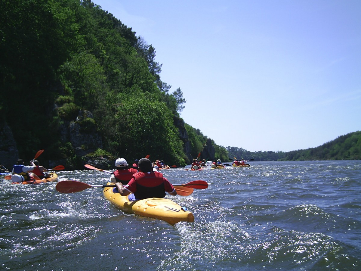 Blaise, loueur de canoes mais pas que à Arzal - kayak aventure