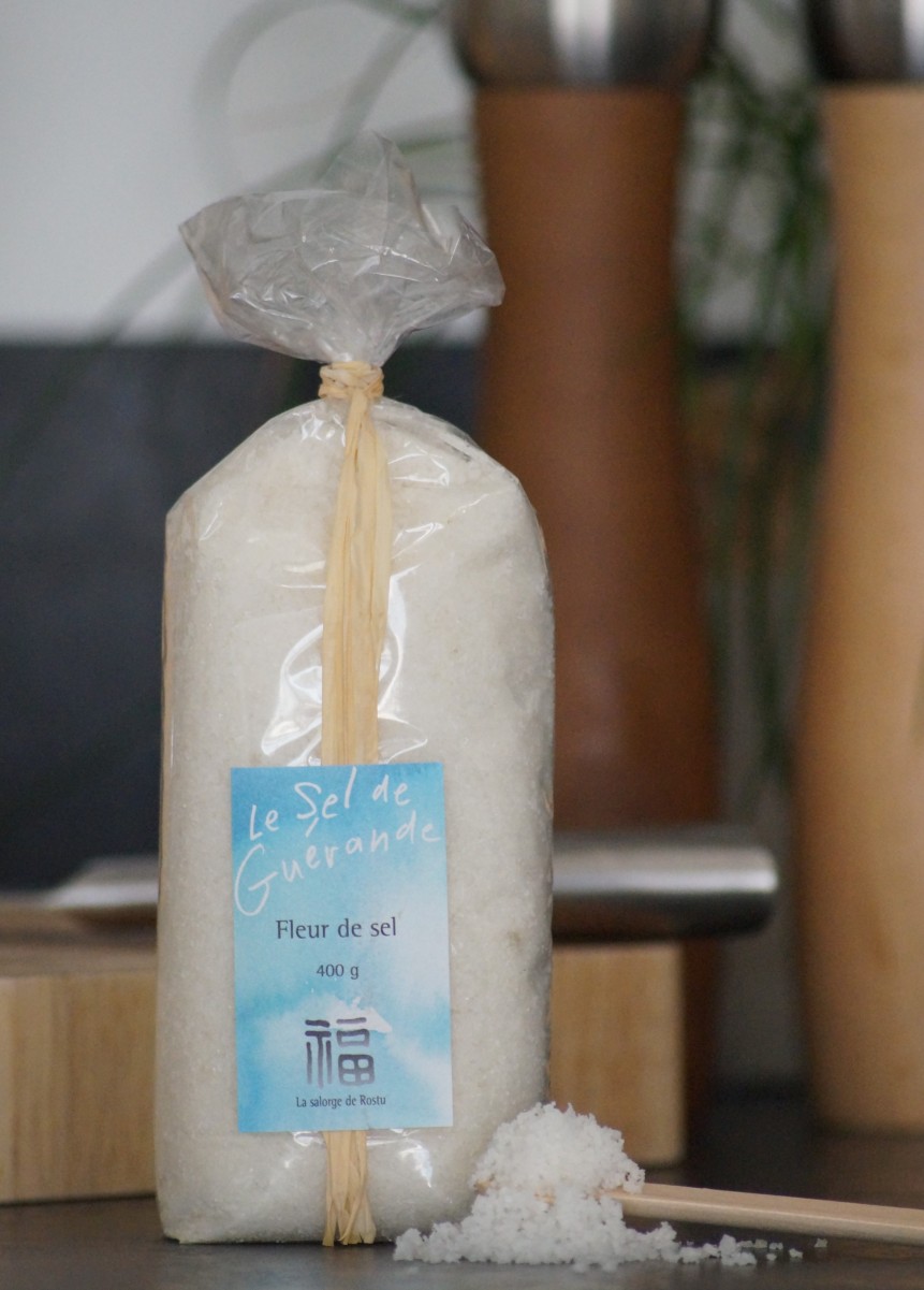 Boutique en ligne - Fleur de sel de guerande 400g salorge de rostu - Office de tourisme La Baule Presqu'île de guérande 