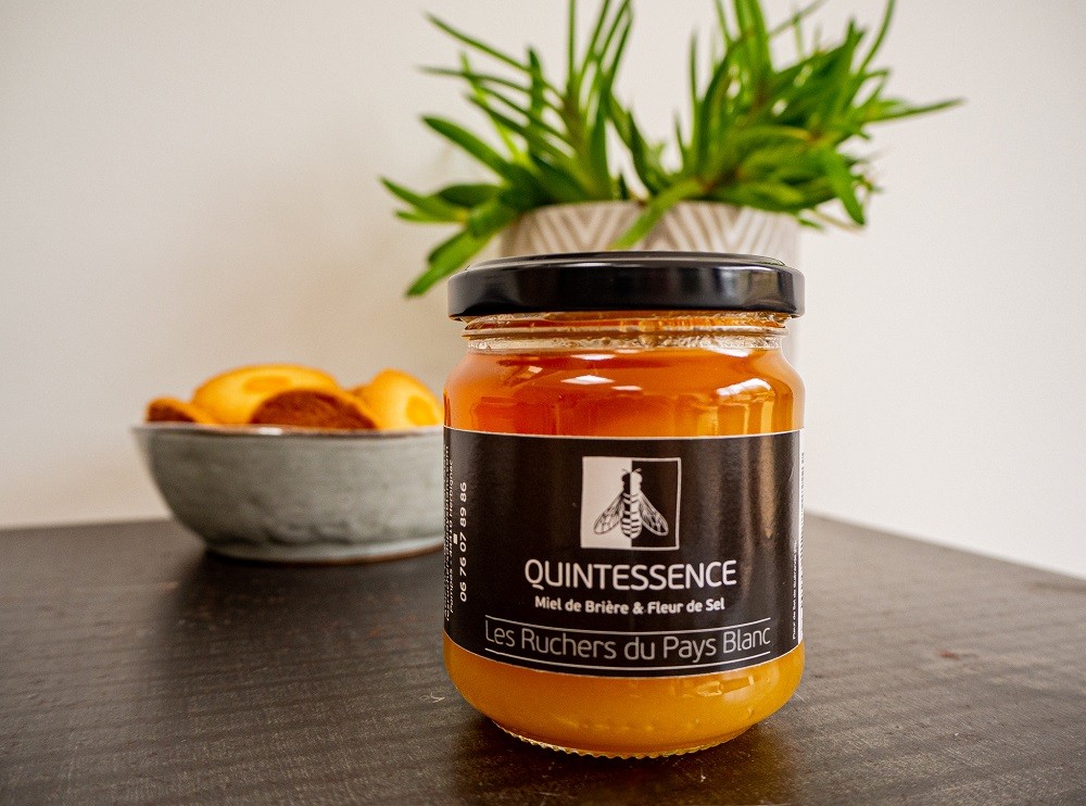 'Quintessence' - Brière honey with 'Fleur de sel' 250g