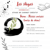 Atelier de carnet créatif - Guérande - thème poésies encrées